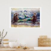 メルメイドとドルフィンズ2013ポスター ポスター (キッチン)