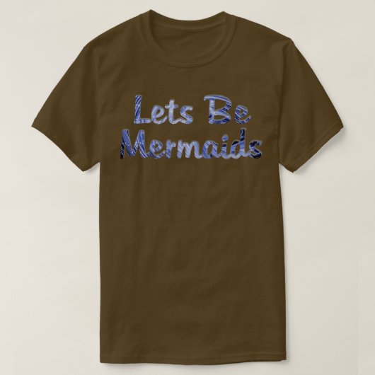 メルメイドになる Tシャツ (デザイン正面)
