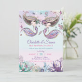 メルメイドアンダーザシーツインシスター誕生日 招待状 (スタンド正面)