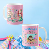 メルメイドカスタムス写真マグカップ子供の誕生日のお願い コーヒーマグカップ