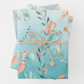 メルメイドパーティーカリブのザブルーシー ラッピングペーパーシート (インサイチュ)