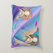 メルメイドフィッシュ&ポケットリーフ アクセントクッション (裏面(縦))