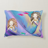 メルメイドフィッシュ&ポケットリーフ アクセントクッション (裏面)