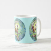 メルメイドムーンコーヒーマグbyモリー・ハリソン コーヒーマグカップ (正面右)