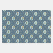 メルメイド包装紙フラットシートセット3 ラッピングペーパーシート (正面3)