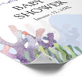 メルメイド図解入りの、写真付きのウェルカムサインポスター ポスター (角)