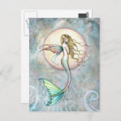メルメイド葉書byモリー・ハリソン ポストカード (正面/裏面)
