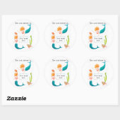 メルメイド蔵書票 ラウンドシール (シート)