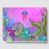 メルメイド&シーシェルピンクスパークリーパーティー ゲストブック (裏面)