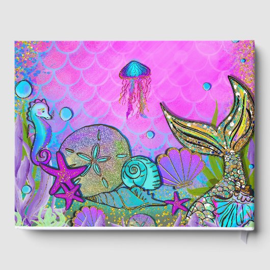 メルメイド&シーシェルピンクスパークリーパーティー ゲストブック (裏面)