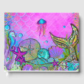 メルメイド&シーシェルピンクスパークリーパーティー ゲストブック (正面)