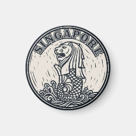 メルリオンシンガポール マグネット