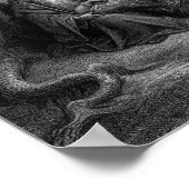 メルリンとヴィヴィアンbyグスターブドレ1868 ポスター (角)