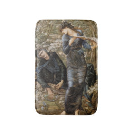 メルリンのヴィヴィアンのビーギリング（エドワード・バーン=ジョーンズ） バスマット