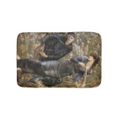 メルリンのヴィヴィアンのビーギリング（エドワード・バーン=ジョーンズ） バスマット (正面)