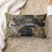 メルリンのヴィヴィアンのビーギリング（エドワード・バーン=ジョーンズ） ランバークッション (ブランケット)