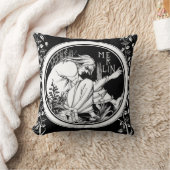 メルリンアールヌーボーファンタジー クッション (ブランケット)