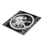 メルリンアールヌーボーファンタジー タイル (側面)