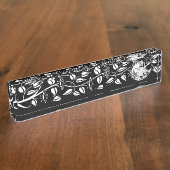 メルリンアールヌーボーファンタジー デスクネームプレート (側面)