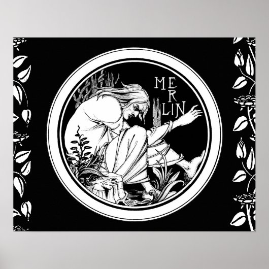 メルリンアールヌーボーファンタジー ポスター (正面)