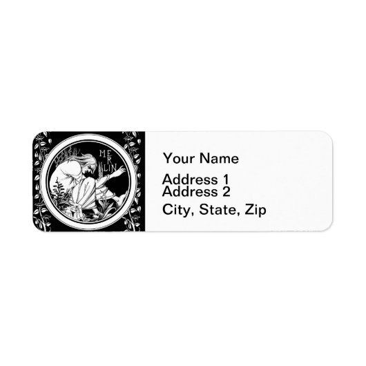 メルリンアールヌーボーファンタジー ラベル (正面)