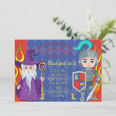 メルリン&ナイツオブザラウンドテーブルキャメロット招待状 招待状 (スタンド正面)