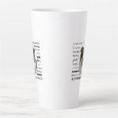 メルレオーストラリアシェパード カフェラテマグ (正面)