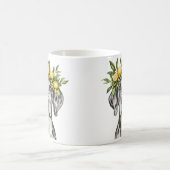 メルレグレートダーンドッグレモンクラウン コーヒーマグカップ (中央)