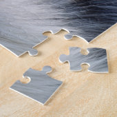 メルレシェトランドシェプドッグ – シェットランド・ シープドッグドッグ ジグソーパズル (側面)