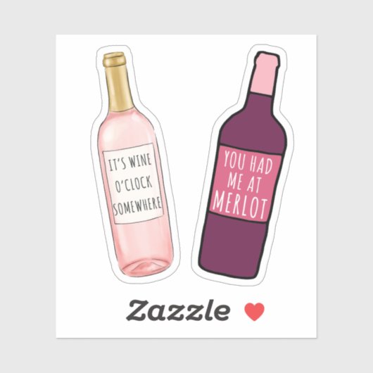 メルロで飲んだね シール (シート)