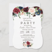 メルロエレガントー海軍ブルーフローラ卒業パーティー 招待状 (正面)