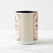 メルロデイ – 結婚生活サバイバルパロディワインラベル マグカップ (中央)