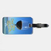 メルローのオーシャンサイドガラス ラゲッジタグ (裏面横)