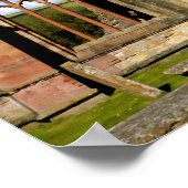 メルローズ修道院 ポスター (角)