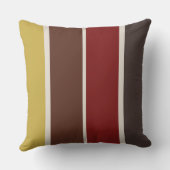 メルロ金ゴールドウッド&オークストライプ材 クッション (裏面)