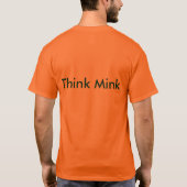 メルヴィンT.ミンク長袖テックシャツ Tシャツ (裏面)
