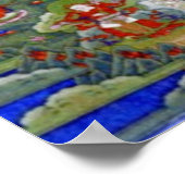 メル山と仏教の宇宙 ポスター (角)