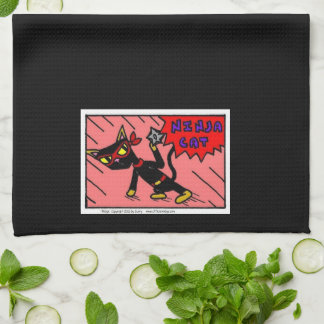 メル忍者猫キッチンタオル キッチンタオル