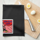 メル忍者猫キッチンタオル キッチンタオル (四つ折り)