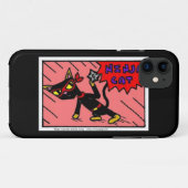 メル忍者CAT iPhone 5ケース Case-Mate iPhoneケース (裏面(横))