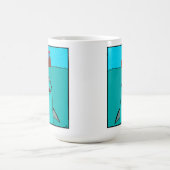 メル・ザ・シャーク コーヒーマグカップ (中央)