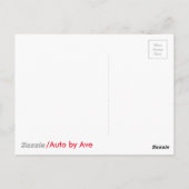 メル・ディナーの50年代に輝く ポストカード (裏面)