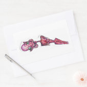 メル 長方形シール (封筒)