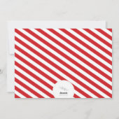 メレカリキマカかわいいおもしろいクリスマスツリーキッズ写真 シーズンカード (裏面)