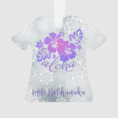 メレカリキマカアンドアロハグリーティングオーナメント オーナメント (正面)