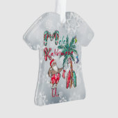 メレカリキマカアンドサーフィンサンタオーナメント オーナメント (正面)