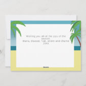 メレカリキマカウィーナーフラットクリスマス シーズンカード (裏面)