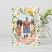 メレカリキマカウォーターカラートロピカル花模様 シーズンカード (スタンド正面)