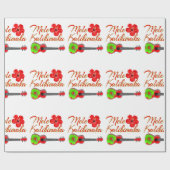 メレカリキマカウクレレ ラッピングペーパー (フラット)