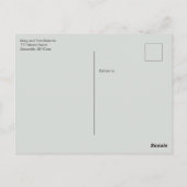 メレカリキマカエレガントハワイアンクリスマスパーム ポストカード (裏面)